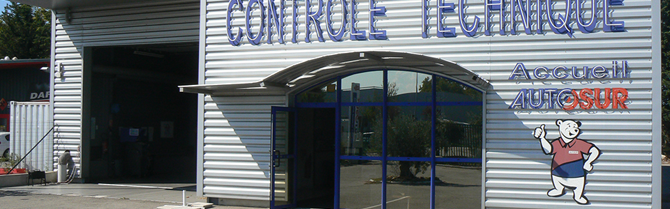Centre de contrôle technique automobile Autosur à Chateauneuf Les Martigues